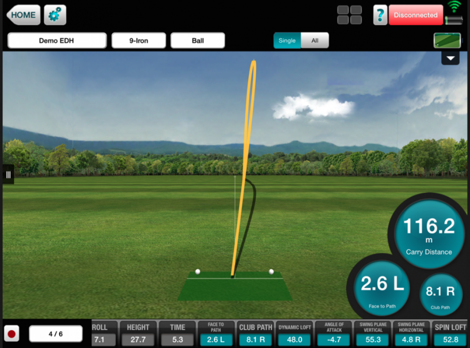 Flightscope Screen 1